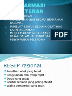 Bahan Kuliah Ilmu Farmasi Kedokteran (Obat Bentuk Sediaan Obat) Di Fakultas Kedokteran Uki