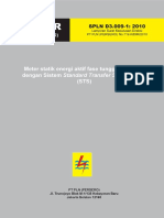 SPLN D3.009-1 2010 Meter Energi Aktif Fase Tunggal Prabayar STS