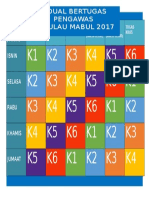 JADUAL PENGAWAS