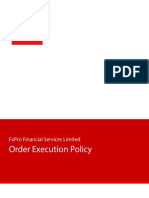 Order Execution Policy PDF