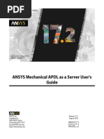 ANSYS Mechanical APDL As A Server Users Guide