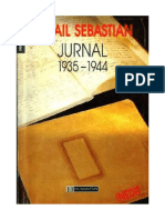 Mihail Sebastian - Jurnal 1935-1944