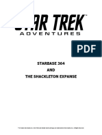 STAR TREK ADVENTURES Starbase 364 and The Shackleton Expanse
