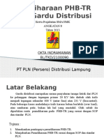 Pemeliharaan PHB TR