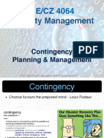 CECZ4064 ContingencyManagement