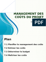 Management Des Coûts Du Projet