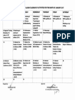 Calendarof Activities FTM January 2017