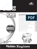 Robin Ey15-3d - Ey20-3d Operations Manual