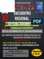 Xii Ere - Sute-Ica - 2017 - Curso de Capacitación Docente 2017