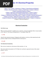 Chapter 19. Electrical Properties