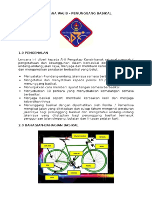 Sarat Maklumat Kepada Ibubapa Ujian Lencana Basikal