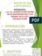 Elaboración de Una Pomada Antialérgica