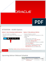 Oracle MOC Installation - ODI Configurations