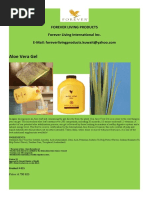 Download Forever Living Products List - Vs 2 by Rihana  Salam SN33617064 doc pdf