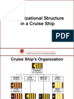 Organizational Structure in A Cruise Ship: Lyceum of The Philippines University