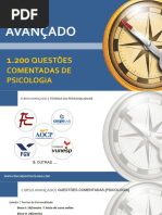 Teorias de Personalidade - questões de concurso comentadas