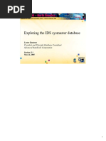K4 Exploring The Informix IDS Sysmaster Database - International ...
