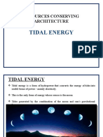 Resource Conserving Architecture Tidal Energy