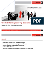 Oracle Data Integrator 11g Bootcamp Lesson 6