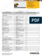Material Inspeccion Seguridad Mantenimiento Excavadoras Caterpillar PDF