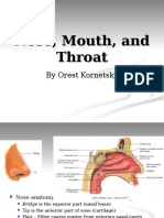 10 - Nose, Mouth, and Throat