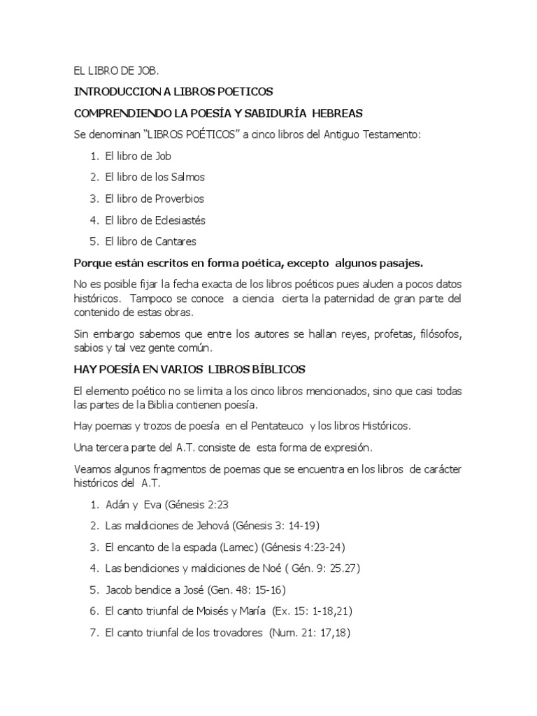 EL LIBRO DE JOB (1) Libro de trabajo Salmos Free 30day Trial