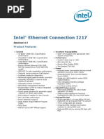 i217 Ethernet Controller Datasheet