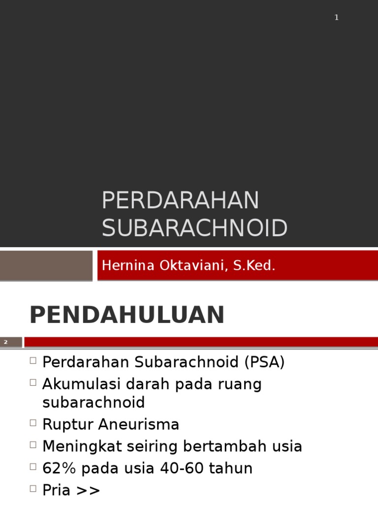 Subarachnoid
