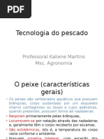 Tecnologia Do Pescado Aula 1 Kaliene
