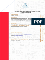 Liderazgo Juvenil: Herramientas Y Metodologias Código 20160141BCUR