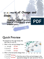 Rate of Change and Slope 3