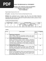 Gujarat Technological University: Electronics and Communication Engineering Subject Code: B.E. 8 Semester