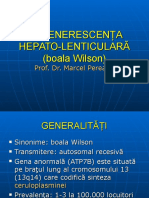 Degenerescen a Hepato-lenticularã