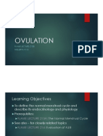 Ovulation Menstrual Cycle