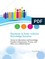 Keystones to Foster Inclusive Knowledge Societes - UNESCO 2015
