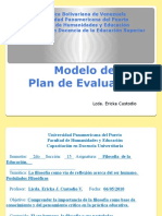 Plan de Evaluación