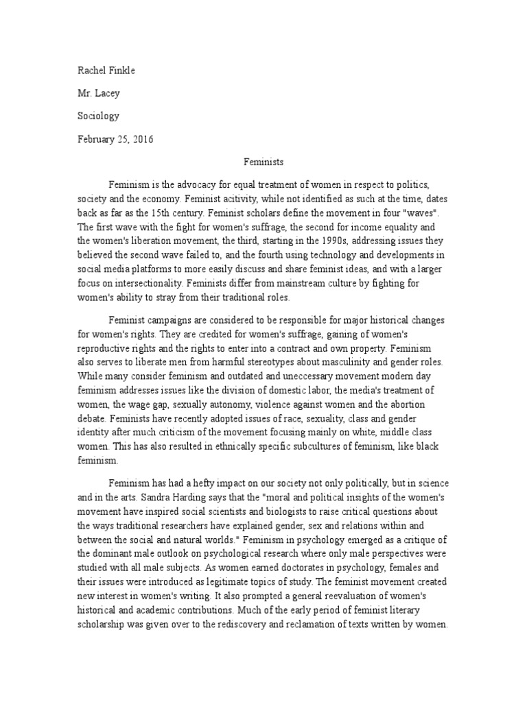 10 Great Articles and Essays about Feminism