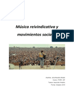 Musica Reivindicativa y Movimientos Sociales