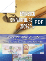 Eminescu Din Varful Penelului 2009 - 2010
