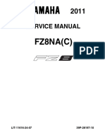 2011 FZ8 Service Manual