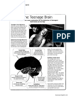 Reading - Intermediate The Teenage Brain: Business English Link