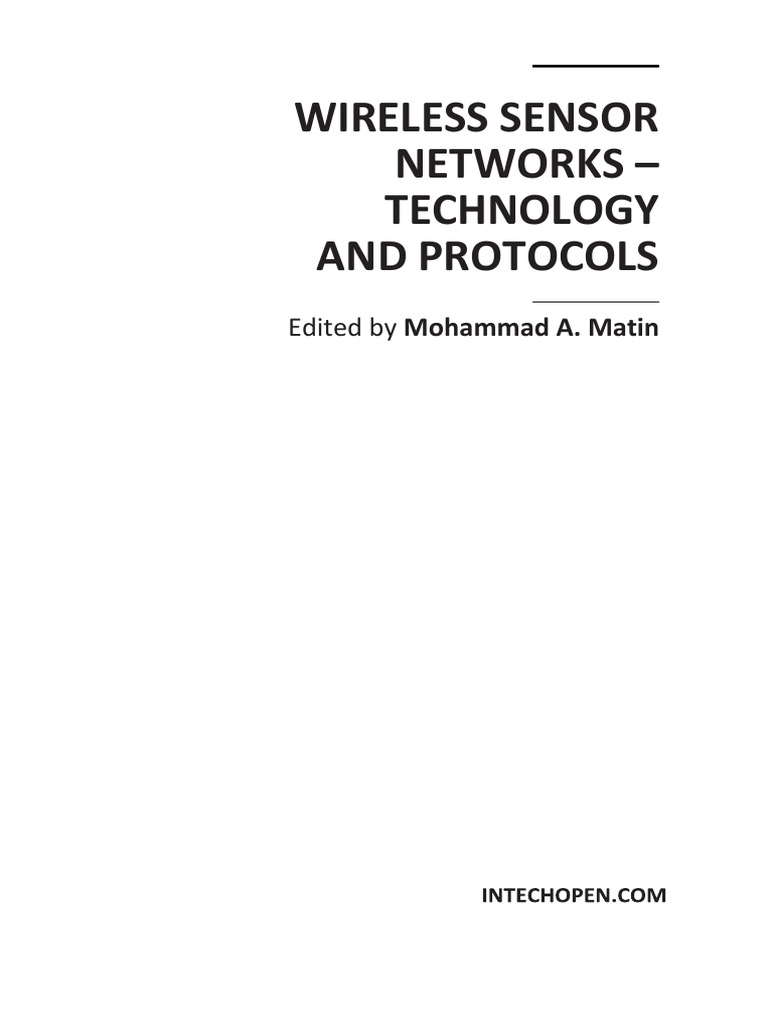Wireless Sensor Networks PDF Wireless Sensor Network Computer Network