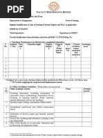 Faculty Appraisal Form2