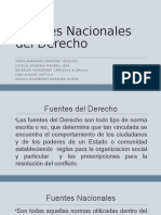Fuentes Nacionales Del Derecho Mexicano