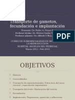 Transporte de Gametos Fecundaci n e Implantaci n Dr Pedro Ponce b Biolog a de La Reproducci n (1)