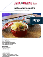 Carne de Panela Com Macaxeira PDF