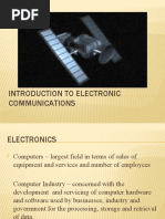 Introduction To Electronic Communications