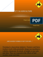 Safety in Agriculture: Project Made By: Kantor Izsák Nedelcu Daniel Florin Donea Sorin