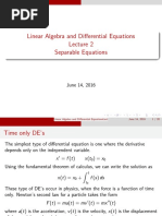 LADE2 Separable Equations