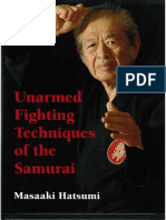 Unarmed Fighting Techniques of The Samurai by Masaaki Hatsumi